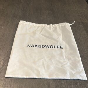Naked Wolfe dust bag size 16” x 14 “